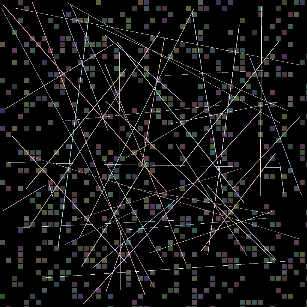 Abstract visualization of internet routing topologies